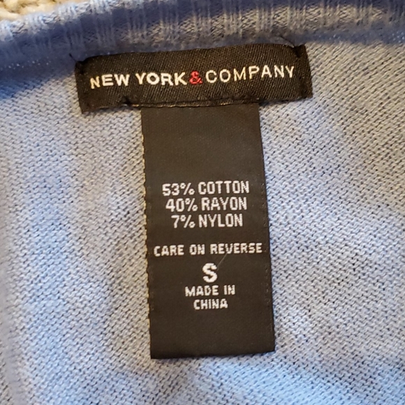 New York & Company Long-Sleeve Cardigan Sweater - Picture 3 of 4